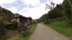 Immagine dalla pista Mountain bike · Ponale - Lago di Ledro