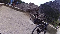 Immagine dalla pista Mountain bike · Ponale - Lago di Ledro