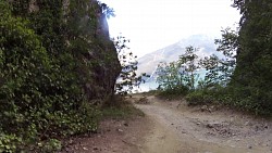 Immagine dalla pista Mountain bike · Ponale - Lago di Ledro