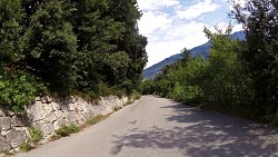 Immagine dalla pista Mountain bike · Ponale - Lago di Ledro