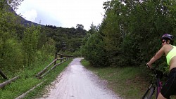 Bilder aus der Strecke Mountainbike Route Ponale - Lago di Ledro