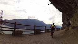 Bilder aus der Strecke Mountainbike Route Ponale - Lago di Ledro