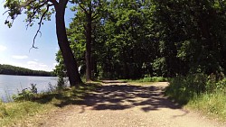 Obrázek z trasy Pěší trasa z Budějovic na Hlubokou přes Vrbenské rybníky
