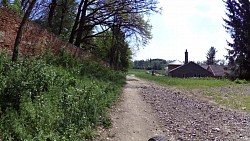 foto van de route Dačice – over Kázek tot Kostelní Vydří – langs de vijverscascade – Dačice