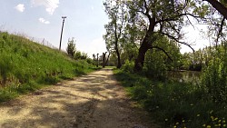 Picture from track Dačice - across Kázek to Kostelní Vydří - around a cascade of ponds - Dačice