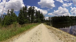 Obrázek z trasy Zděná Bouda - Výskyt - Hradečnice - Stříbrný rybník - Zděná Bouda