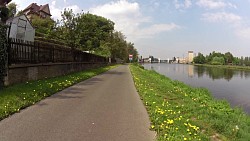 Obrázek z trasy Čelákovice - Brandýs nad Labem - Kostelec nad Labem