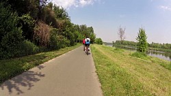 Obrázek z trasy Čelákovice - Brandýs nad Labem - Kostelec nad Labem