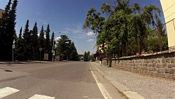 foto van de route Světlá nad Sázavou – fietstocht door de stad en op een fietspad