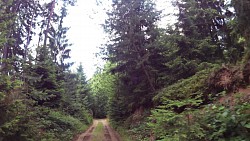 Obrázek z trasy Po Greenway  do Slavonic a na magický Montserrat