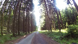 Obrázek z trasy Po Greenway  do Slavonic a na magický Montserrat