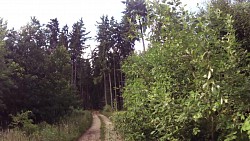 Obrázek z trasy Po Greenway  do Slavonic a na magický Montserrat