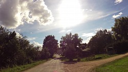 Obrázek z trasy Po Greenway  do Slavonic a na magický Montserrat