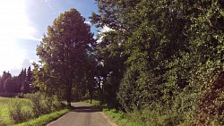 Obrázek z trasy Po Greenway  do Slavonic a na magický Montserrat