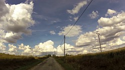 Obrázek z trasy Po Greenway  do Slavonic a na magický Montserrat