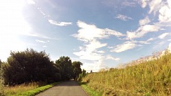 Obrázek z trasy Po Greenway  do Slavonic a na magický Montserrat