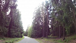 Obrázek z trasy Po Greenway  do Slavonic a na magický Montserrat