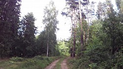 Obrázek z trasy Po Greenway  do Slavonic a na magický Montserrat