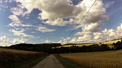 Obrázek z trasy Po Greenway  do Slavonic a na magický Montserrat