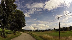 Obrázek z trasy Po Greenway  do Slavonic a na magický Montserrat