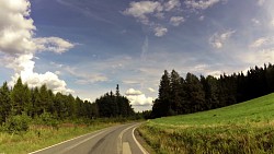 Obrázek z trasy Po Greenway  do Slavonic a na magický Montserrat