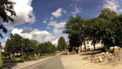 Obrázek z trasy Po Greenway  do Slavonic a na magický Montserrat