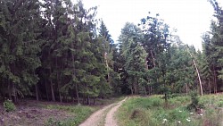 Obrázek z trasy Po Greenway  do Slavonic a na magický Montserrat