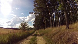 Obrázek z trasy Po Greenway  do Slavonic a na magický Montserrat