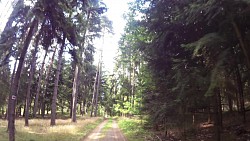 Obrázek z trasy Po Greenway  do Slavonic a na magický Montserrat