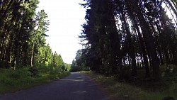 Obrázek z trasy Po Greenway  do Slavonic a na magický Montserrat