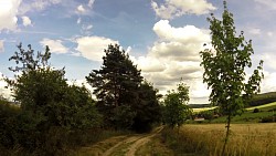 Obrázek z trasy Po Greenway  do Slavonic a na magický Montserrat