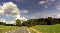 Obrázek z trasy Po Greenway  do Slavonic a na magický Montserrat