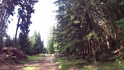 Obrázek z trasy Po Greenway  do Slavonic a na magický Montserrat