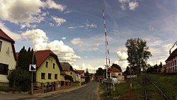 Obrázek z trasy Po Greenway  do Slavonic a na magický Montserrat