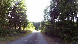 Obrázek z trasy Po Greenway  do Slavonic a na magický Montserrat