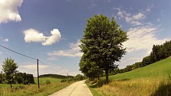 Obrázek z trasy Za poznáním historie 20. století a přírodními krásami Slavonicka.