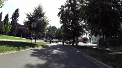 Obrázek z trasy Hradec Králové - bezpečný průjezd městem z hlavního nádraží do městských lesů