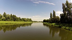 Picture from track A boat trip on Arnost of Pardubice, from Pardubice to Kunětice