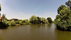 Picture from track A boat trip on Arnost of Pardubice, from Pardubice to Kunětice