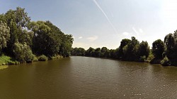 Picture from track A boat trip on Arnost of Pardubice, from Pardubice to Kunětice