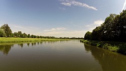 Picture from track A boat trip on Arnost of Pardubice, from Pardubice to Kunětice