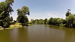 Picture from track A boat trip on Arnost of Pardubice, from Pardubice to Kunětice