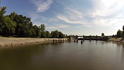 Picture from track A boat trip on Arnost of Pardubice, from Pardubice to Kunětice